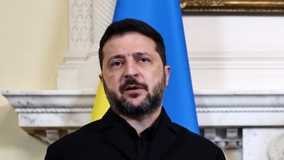 Ukraine President Volodymyr Zelenskyy (Henry Nicholls/Reuters Pool via ) Ukraine President Volodymyr Zelenskyy (Henry Nicholls/Reuters Pool via )