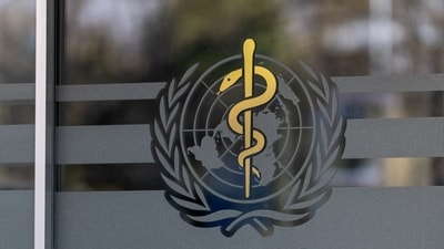 The World Health Organization logo at is headquarters in Geneva, Switzerland. (Reuters File Photo)