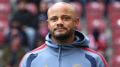Bayern Munich manager Vincent Kompany was rushed to hospital after collapsing while watching a training session. (AFP) Bayern Munich manager Vincent Kompany was rushed to hospital after collapsing while watching a training session. (AFP)