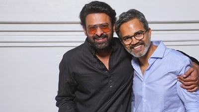 Prabhas and Prashanth Neel reunite on his 47th birthday. Prabhas and Prashanth Neel reunite on his 47th birthday.