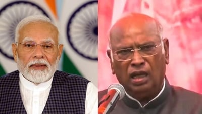 Mallikarjun Kharge referred to reports of Chinese incursions near Taksing in August and questioned whether India’s patrolling access had been compromised. (PTI) Mallikarjun Kharge referred to reports of Chinese incursions near Taksing in August and questioned whether India’s patrolling access had been compromised. (PTI)