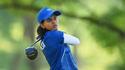 Pranavi Urs dropped shots only in three holes across four rounds. (REUTERS)
