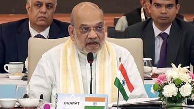 HM Amit Shah called for a whole-of-region approach to tackle drug smuggling and sought cooperation from the Bay of Bengal Initiative for Multi-Sectoral Technical and Economic Cooperation (BIMSTEC) member countries. (ANI Video Grab) HM Amit Shah called for a whole-of-region approach to tackle drug smuggling and sought cooperation from the Bay of Bengal Initiative for Multi-Sectoral Technical and Economic Cooperation (BIMSTEC) member countries. (ANI Video Grab)