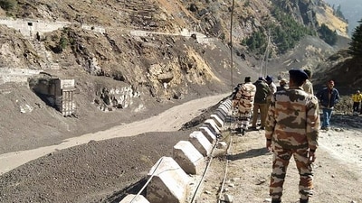 The central armed police force, which is tasked with guarding and patrolling the Line of Actual Control between India and China, released the footage on social media late on Thursday night but later deleted it. (PTI Representative) The central armed police force, which is tasked with guarding and patrolling the Line of Actual Control between India and China, released the footage on social media late on Thursday night but later deleted it. (PTI Representative)