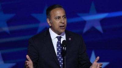 Raja Krishnamoorthi warns of rising anti-Indian hate on social media. (REUTERS)