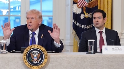 US diplomats reportedly asked by Marco Rubio's State Department if they voted for Donald Trump while applying for senior positions. (AP Photo) US diplomats reportedly asked by Marco Rubio's State Department if they voted for Donald Trump while applying for senior positions. (AP Photo)