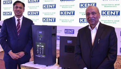 KENT launches lithium batteries and solar inverters for household backup. KENT launches lithium batteries and solar inverters for household backup.