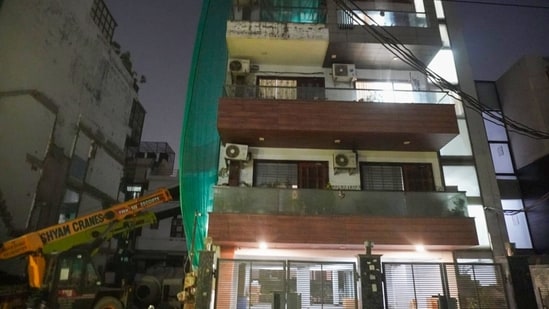 Six-year-old residential building in Gurugram’s Sector 31 developed cracks