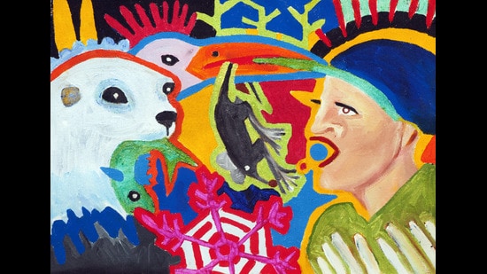 Birds and animals fill the dreamscape of Sleep Journeys by Azra Abbas. (Shutterstock)