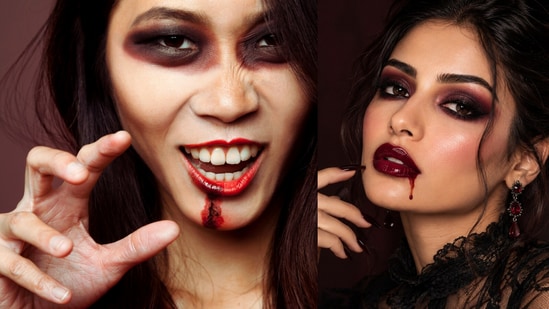 Halloween makeup tips by makeup artist Vaishnnavi Jain