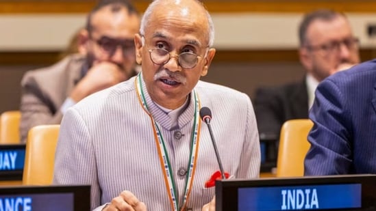 Permanent Representative of India to the UN Parvathaneni Harish.
