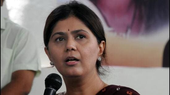 Maharashtra environment minister Pankaja Munde (Hindustan Times)