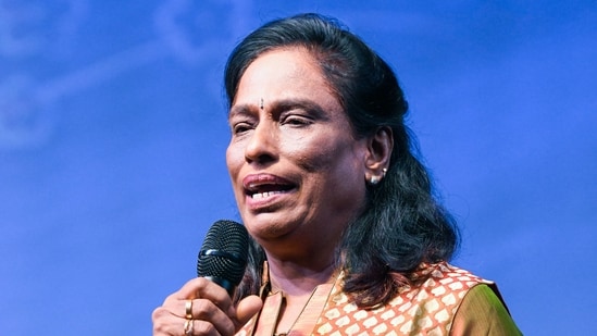 President of the Indian Olympic Association PT Usha.(Amit)