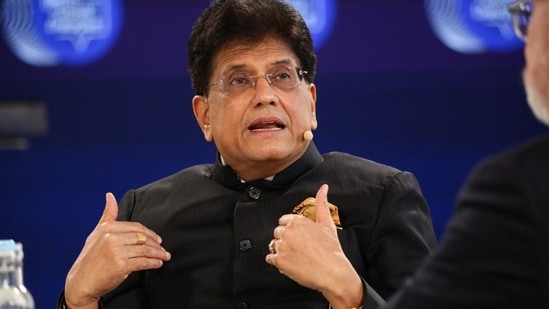 Union minister Piyush Goyal reminded developed countries of their obligations to help developing nations combat the climate crisis and tackle the challenges arising from it. (Bloomberg)