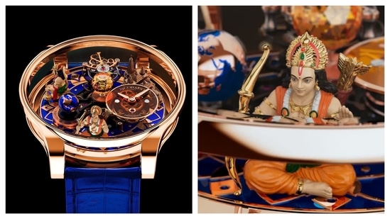 Jacob & Co has introduced the Shri Ramchandra Limited Edition, a watch inspired by the Ramayana and featuring miniature figures of Lord Ram and Lord Hanuman alongside the Ayodhya Ram Temple.