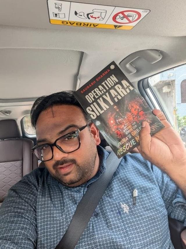 Author Saurabh Sharma (Courtesy the subject’s Instagram account)
