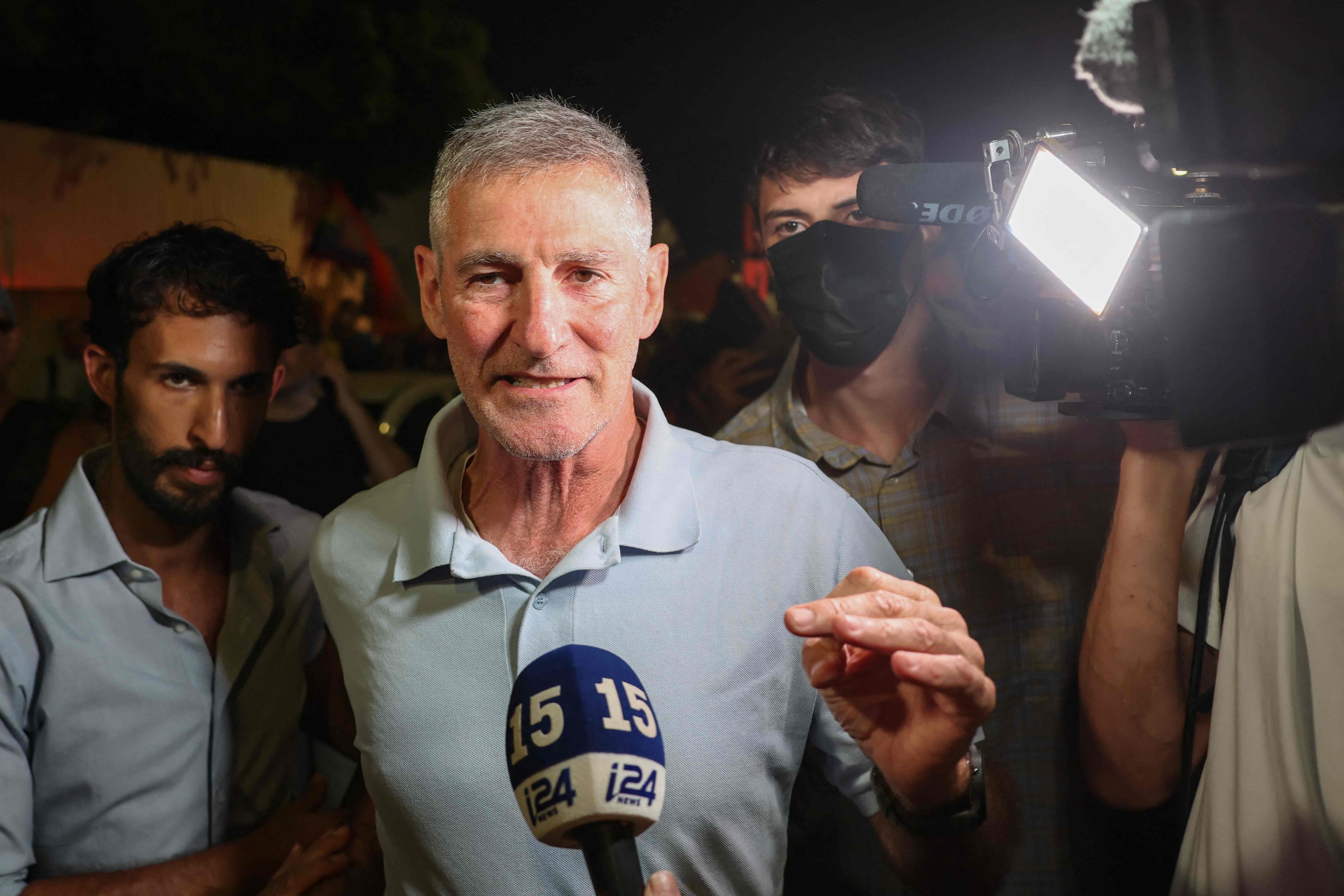 Golan has personally argued for Israel to remain militarily adept while also seeking a framework which prevents permanent rule over Palestinians. (AFP)