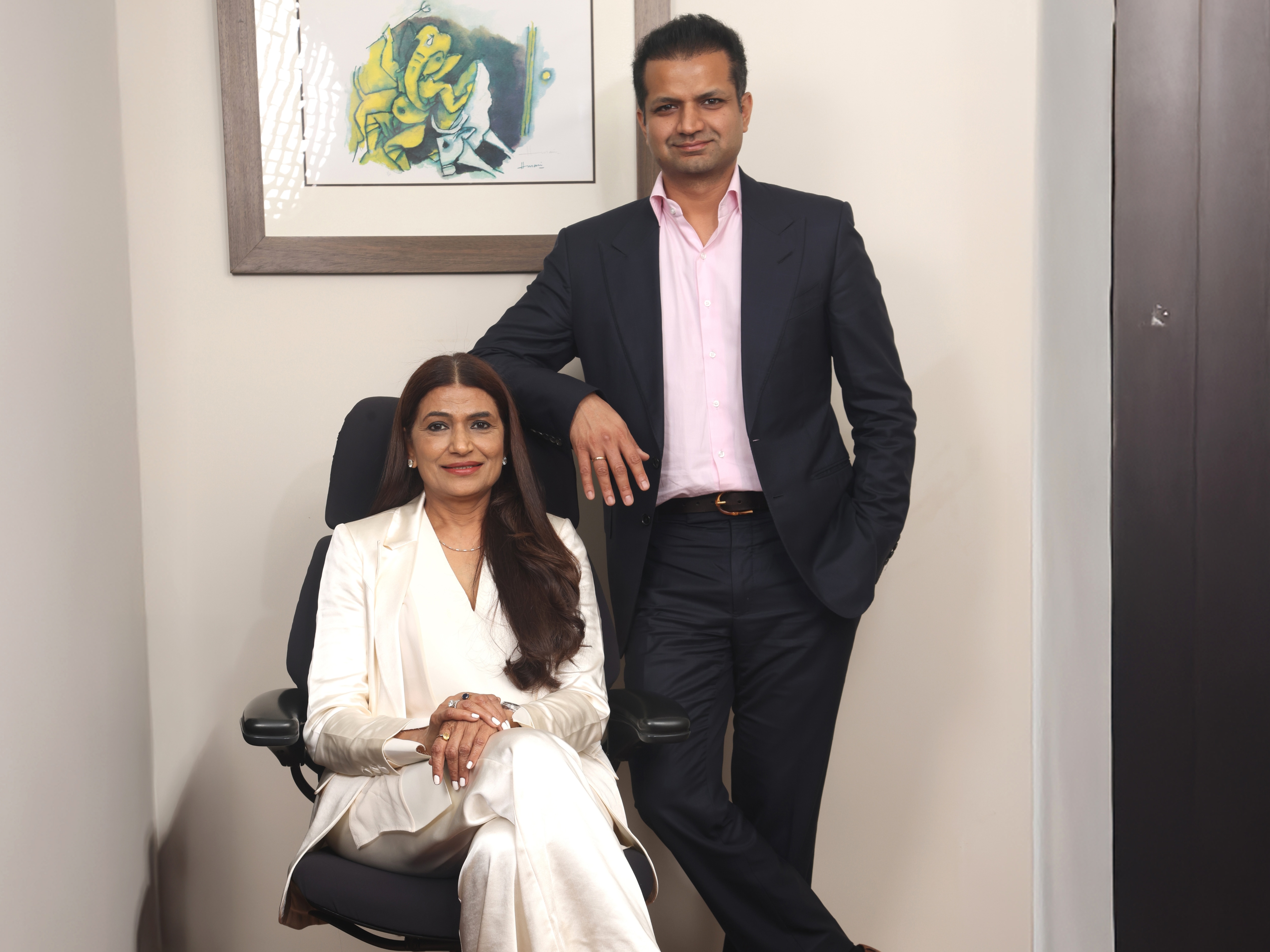 Renu Goenka, Vice Chairperson, GD Goenka Group, and Nipun Goenka, Managing Director, GD Goenka Group