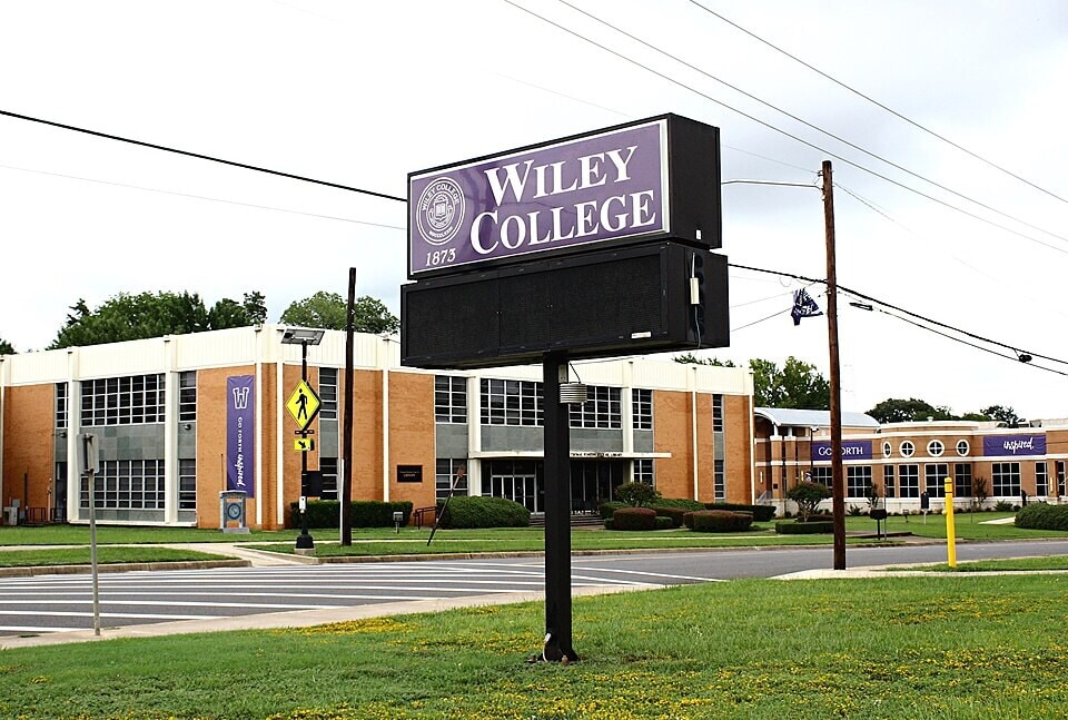 Wiley College, founded in 1873 near Marshall, Texas, is the school behind the real “Great Debaters.” It is now called Wiley University. (Wikimedia Commons) Wiley College, founded in 1873 near Marshall, Texas, is the school behind the real “Great Debaters.” It is now called Wiley University. (Wikimedia Commons)