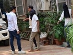 Ankit Khatri, Sameer Khatak and Jatin Panchal, who allegedly provided logistical support in the firing incident involving actor Tiger Shroff, were produced before a Qilla court in Mumbai.