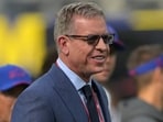 Troy Aikman would consider the possibility of Dallas return if Jerry Jones were willing to discuss it with him.(IMAGN IMAGES via Reuters Connect)