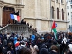 France is witnessing nationwide protests over rising living costs, poor school conditions, teacher shortages and declining public services.(REUTERS)