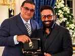 Punjab-based GB Realty plans to invest nearly <span class='webrupee'>₹</span>2,500 crore in developing Jacob & Co.-branded residences on Airport Road in Mohali. Jacob Arabo, founder of Jacob & Co (left), and Gurinder Bhatti, founder and managing director of GB Realty.