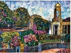 KR Circle, Bangalore - A Collage (1979). (Courtesy Rumale Art House)