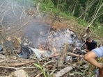 Visual from a crash that had earlier taken place in Philippines. (representational image)