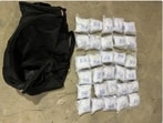 The heroin seized by Ferozepur police. (HT Photo)