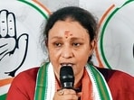 Uttar Pradesh Congress Committee (UPCC) President Aradhana Mishra (PTI)