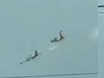 The air force did not provide details of what it called an accidental crash.(X/@fl360aero)