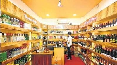 A liquor shop operating near the district observation home in Sector 80 is being shifted A liquor shop operating near the district observation home in Sector 80 is being shifted
