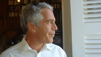 This undated photograph in an unidentified location released by the US Justice Department on December 19, 2025, shows Jeffrey Epstein, a wealthy US financier who died in jail in 2019 while awaiting trial for sex trafficking underage girls. (AFP)