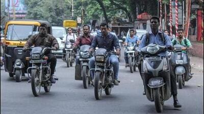 Mohali recorded 10,342 car and 9,756 two-wheeler registrations in 2026 up to October 10. (HT File)