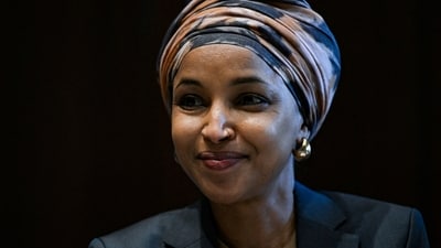 Rep Ilhan Omar has denied any wrongdoing in the federal probe. (Reuters)