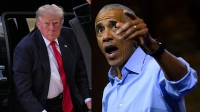 Obama, Trump exchange fresh jabs as midterm campaigns in Ohio and Florida. (AP, AFP) Obama, Trump exchange fresh jabs as midterm campaigns in Ohio and Florida. (AP, AFP)