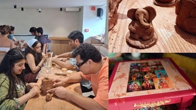 Creative workshop across the city are making Diwali celebrations more personalised and creative.
