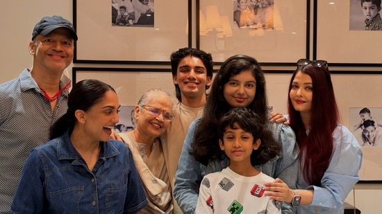 Aaradhya Bachchan looks taller than mom Aishwarya Rai in new pics from cousin Shivansh’s birthday