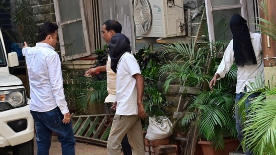 Ankit Khatri, Sameer Khatak and Jatin Panchal, who allegedly provided logistical support in the firing incident involving actor Tiger Shroff, were produced before a Qilla court in Mumbai.