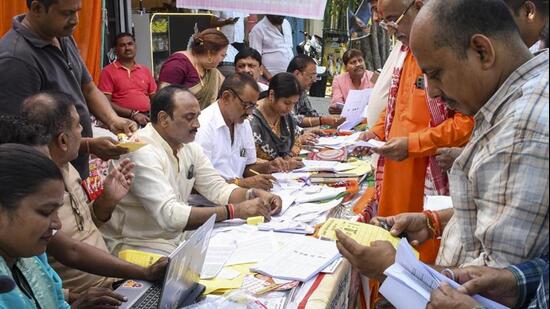 Elections were held on October 23 to fill 11 seats in the UP Legislative Council. (FILE PHOTO)