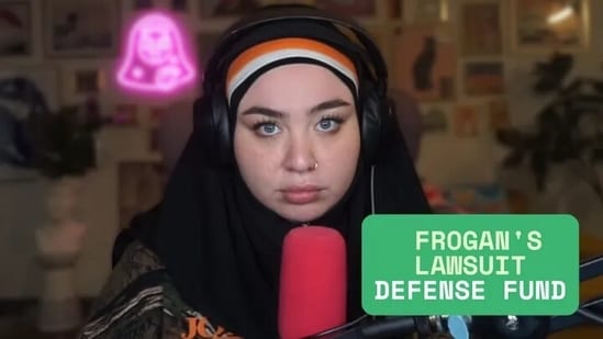 Frogan appealed for donations toward her legal bills after saying litigation brought by Ethan Klein had caused serious financial hardship.