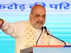 Amit Shah attacks Congress after Kharge’s ‘Modi ka baap’ remark(Hindustan Times)