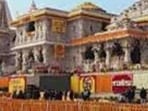 Currently, the Ram temple’s doors open at 3:45 am and close at 10:30 pm. (HT file)