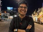 Author Divya Prakash Dubey on his visit to Lucknow(Photo: Deep Saxena)