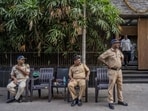 Mumbai Police have stepped up security outside actor Tiger Shroff's Bandra residence in Mumbai. (Satish Bate/Hindustan Times)