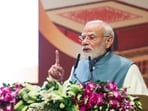 Prime Minister Narendra Modi during the inauguration of Reserve Bank of India's <span class='webrupee'>₹</span>169-crore data centre and Cybersecurity Training Institute, in Bhubaneswar. (PMO)