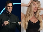 Tom Brady and Candice Swanepoel are reportedly dating.(AFP, Instagram/ @candiceswanepoel)