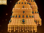 Dubai unveiled a 16.5kg pair of gold jhumkas that set two Guinness World Records for their extraordinary size and weight.