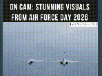 Rafale Fighter Jets Take To The Skies Over Varanasi During IAF Air Force Day 2026  #shorts 
